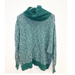 L.L.Bean signature turtleneck sweater green